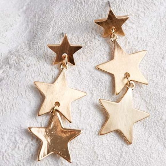 Altar'd State Jewelry - NEW NWT Altard' State Falling Stars Earrings